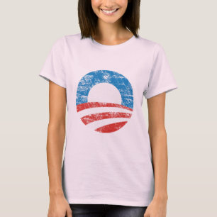 T-shirt Logo fané d'Obama