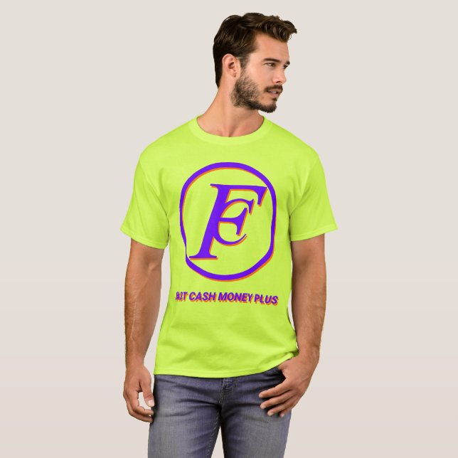 T-shirt Logo FastCash Super Plus T (Devant entier)