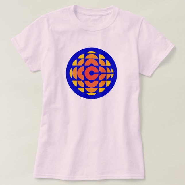 T-shirt Logo féminin CBC 1974 (Design devant)