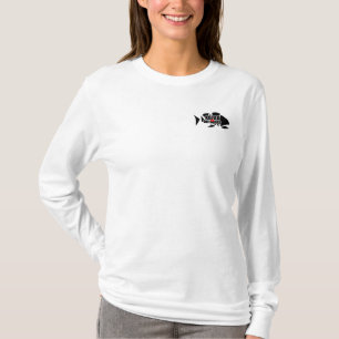 T-shirt Logo féminin 'Scratched'