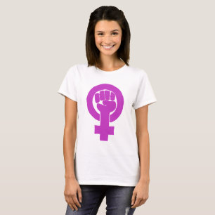 T-shirt Logo, féministe/feminista, égalité/igualidad :