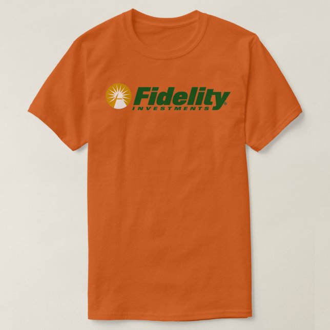 T-shirt Logo Fidelity Investments (Design devant)