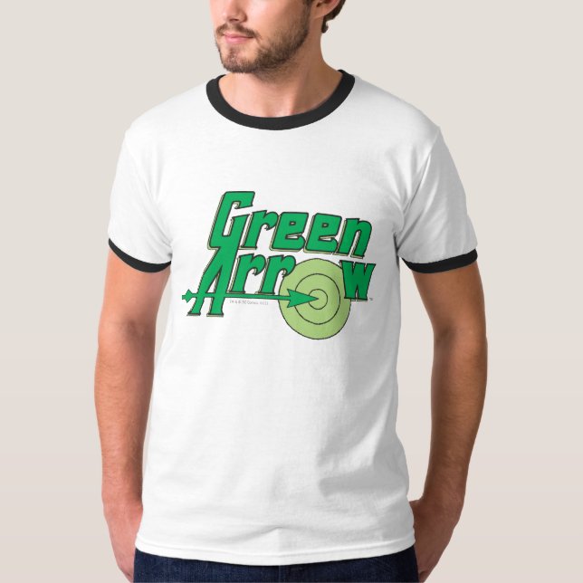 T-shirt Logo Flèche verte (Devant)