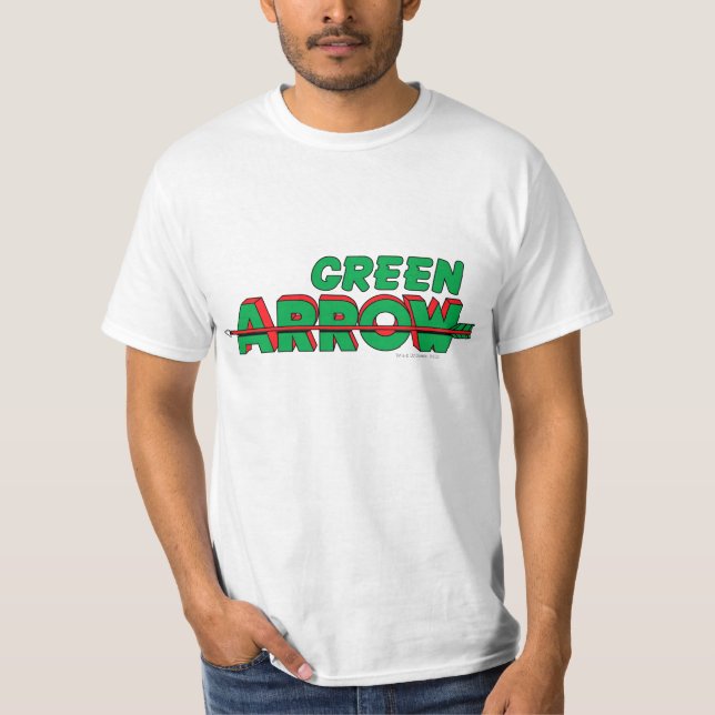 T-shirt Logo Flèche verte 2 (Devant)