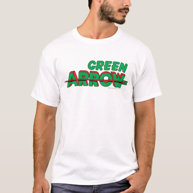 T-shirt Logo Flèche verte 2 (Devant)