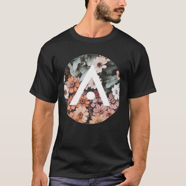 T-shirt Logo Fleur Aveda Classic TShir (Devant)