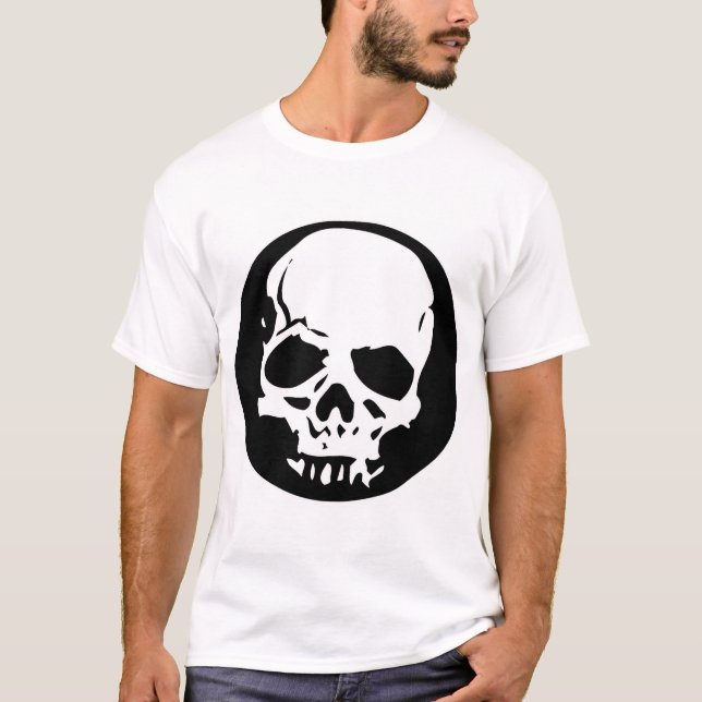 T-shirt Logo-g de crâne de Migopod (Devant)