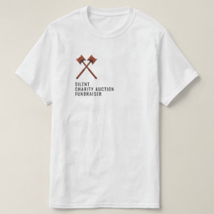 T-shirt Logo Gavels, Silent Charity Auction Event