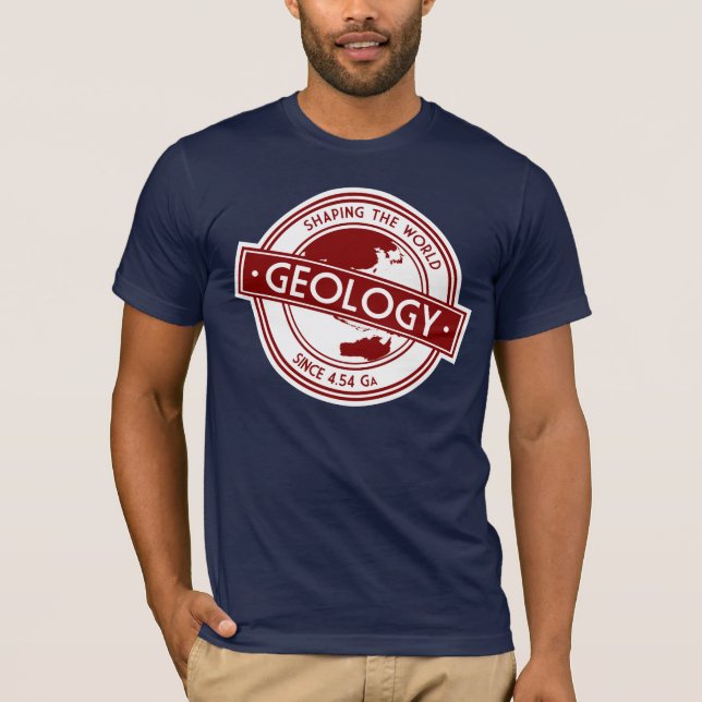 T-shirt Logo géologique - Façonner le monde (Asie/Australi (Devant)