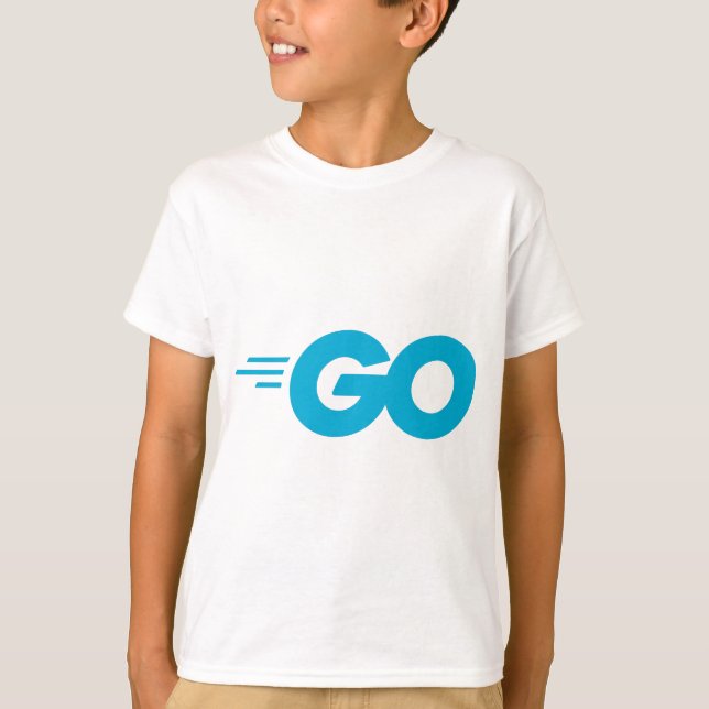 T-shirt Logo Golang (langage de programmation Go) (Devant)