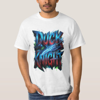 T-shirt Logo graffiti 3D Cyber Chevalier Canard