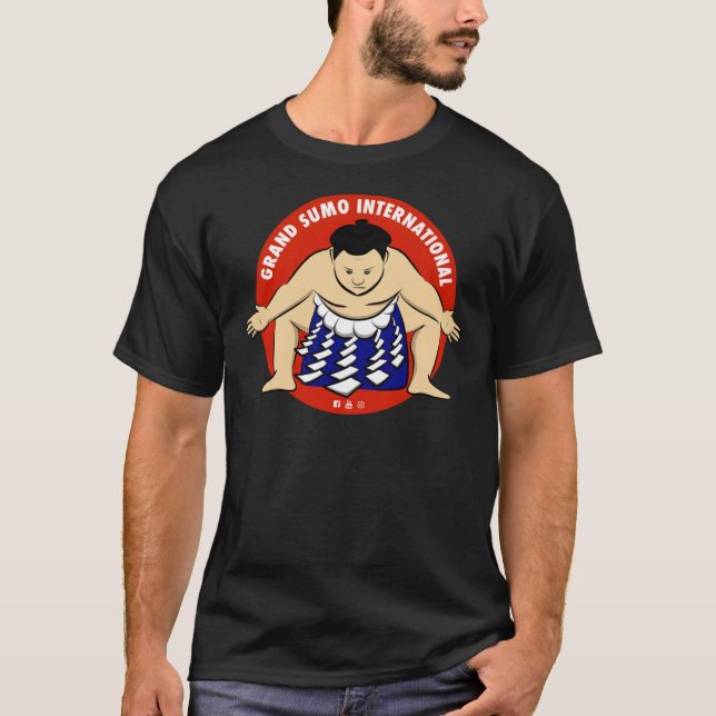T-shirt Logo Grand Sumo International Yokozuna Classic T-S (Devant)