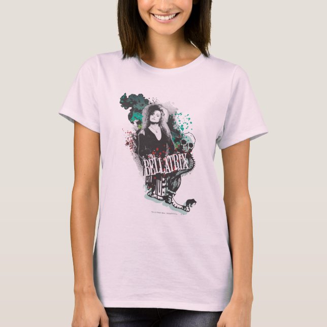 T-shirt Logo graphique Bellatrix Lestrange (Devant)