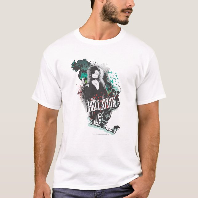 T-shirt Logo graphique Bellatrix Lestrange (Devant)