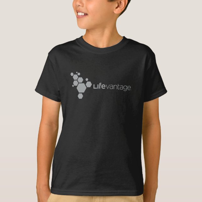 T-shirt Logo-gris d'entreprise de LifeVantage (Devant)