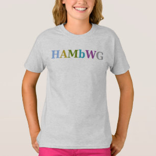 T-shirt Logo HAMbWG - 9 couleurs - Chemise de football fém
