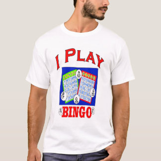 T-shirt Logo I Play Bingo