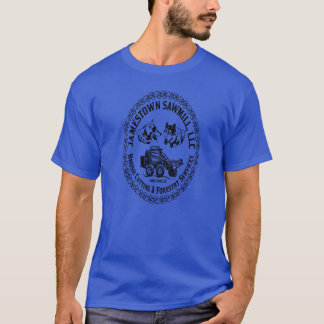 T-shirt Logo Jamestown Sawmill De Deep Royal Men Basic