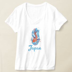 T-shirt logo Japan Fishing