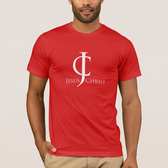 T-shirt Logo JC Jesus Christ (Devant)
