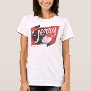 T-shirt Logo Jerry Red et Black