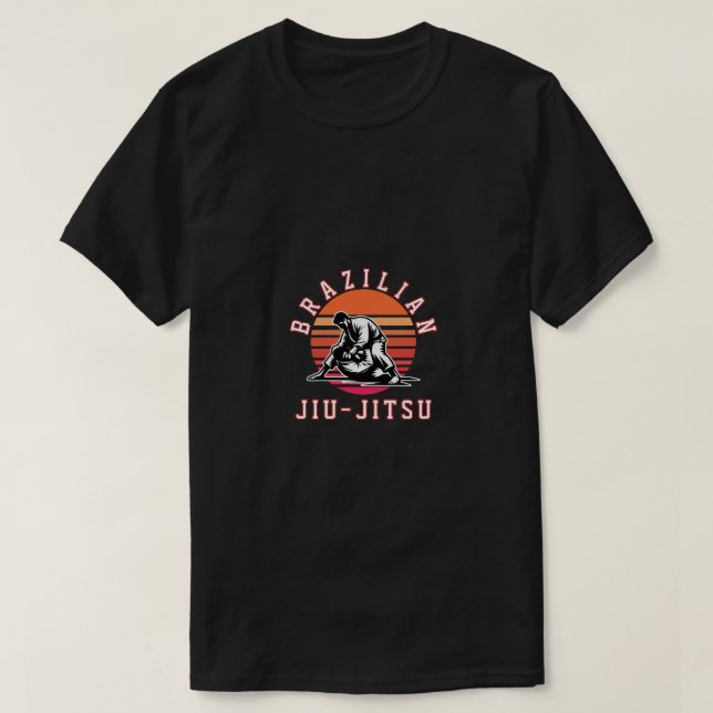 T-shirt Logo Jiu-jitsu brésilien - personnalisable (Design devant)