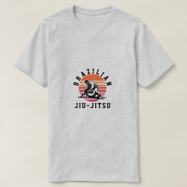 T-shirt Logo Jiu-jitsu brésilien - personnalisable (Design devant)