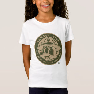 T-Shirt Logo kaki de Rick de garde forestière de Rick d