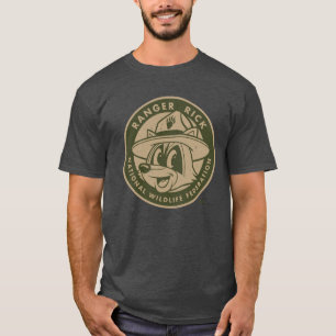 T-shirt Logo kaki de Rick de garde forestière de Rick d