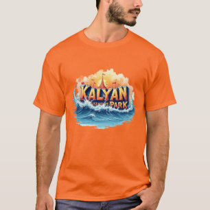 T-shirt Logo "Kalyan Amusement Park" - Conception dynamiqu