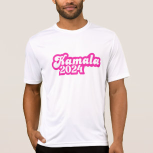 T-shirt Logo Kamala Harris girly Pink 2024
