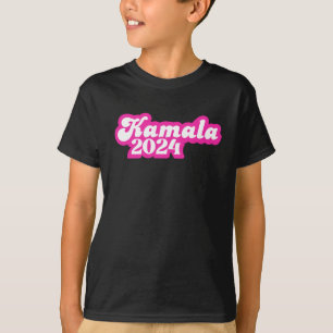 T-shirt Logo Kamala Harris girly Pink 2024
