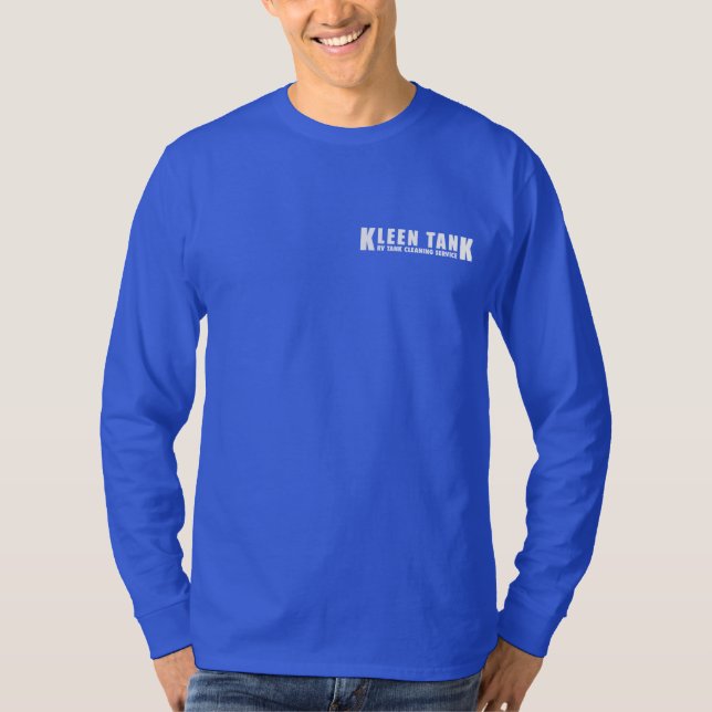 T-shirt Logo Kleen Tank blanc  (Devant)
