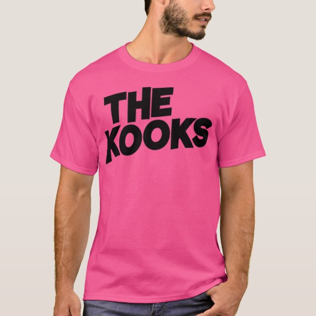 T-shirt Logo Kooks (Noir) (Devant)
