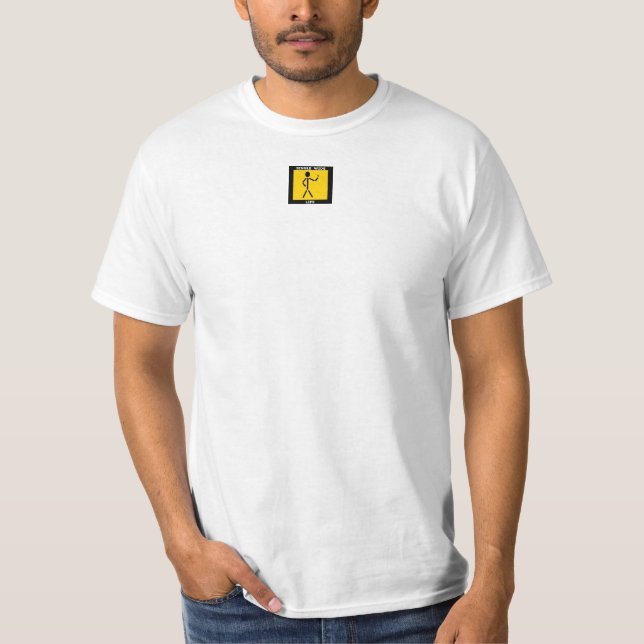 T-SHIRT LOGO LARGE SIMPLE DE LA VIE (Devant)