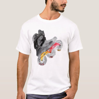 T-shirt Logo libre T de Nola de patin adapté