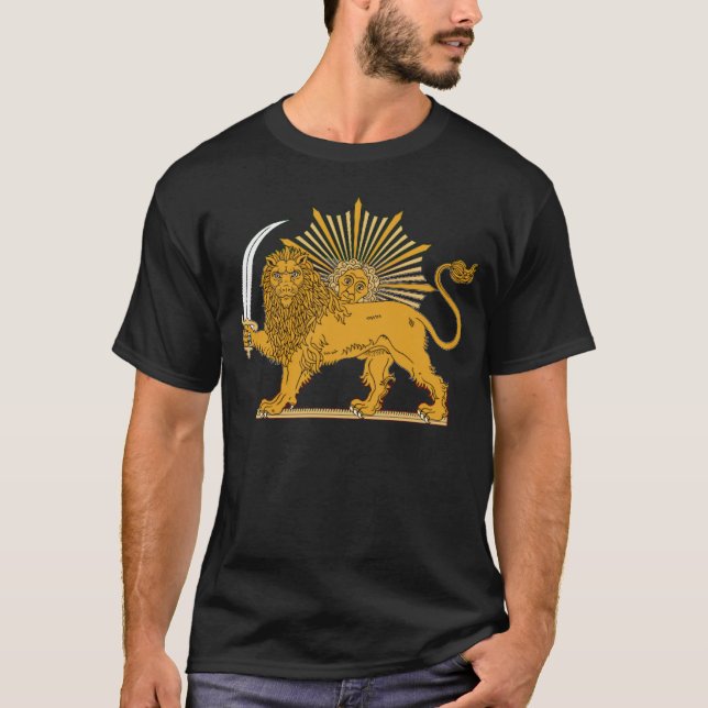 T-shirt Logo Lion Emblem (Devant)