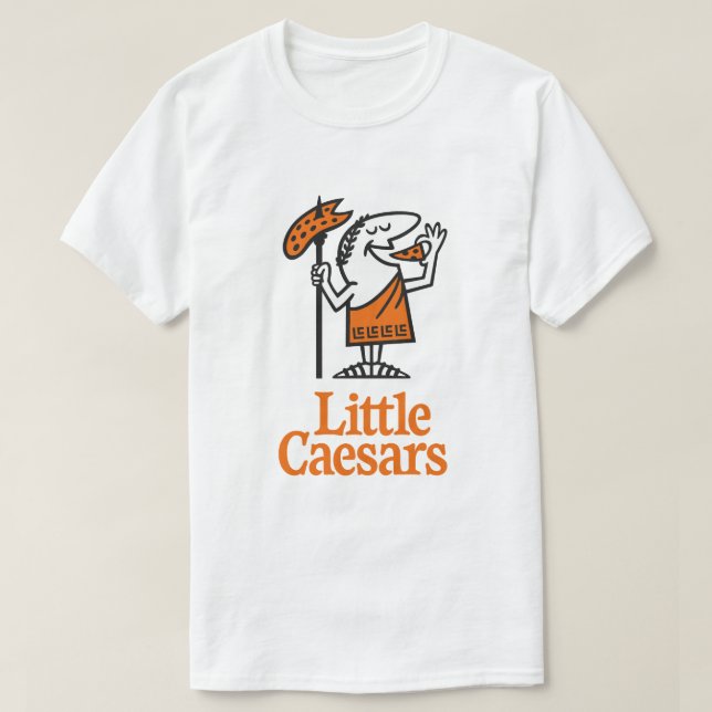T-shirt Logo Little Caesars Pizza (Design devant)