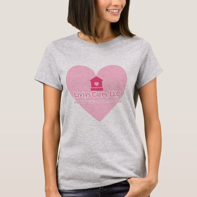 T-shirt  Logo Liviys Cares  (Devant)