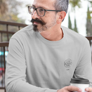 T-shirt Logo long manches élégamment Élégant