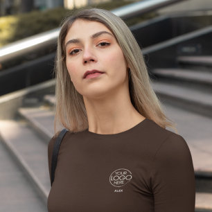 T-shirt Logo long manches élégamment Élégant