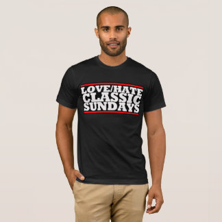 T-Shirt Logo LOVE/HATE CLASSIC SUNDAYS