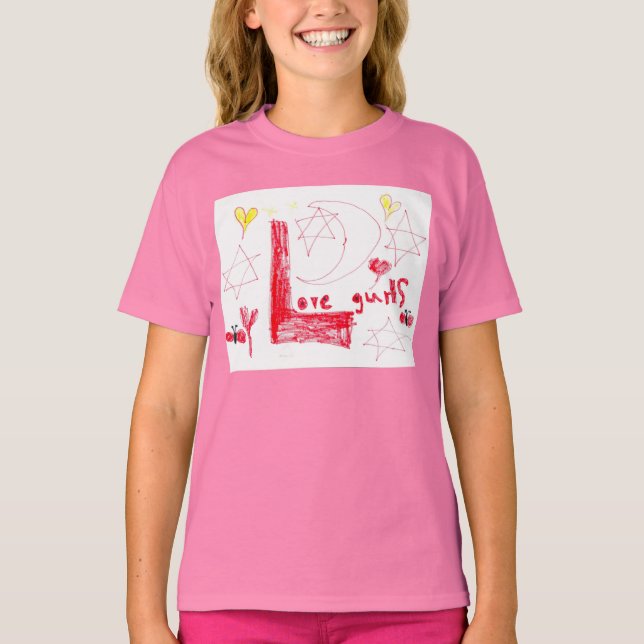 T-shirt Logo LoveGurls n° 1 (Devant)