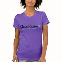 T-Shirt Logo Magenta StarShine Magazine