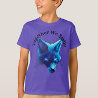 Logo Majestic Blue Fox Cyberpunk
