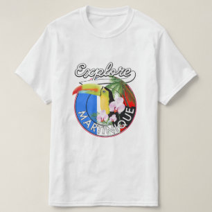 T-shirt Logo Martinique Travel