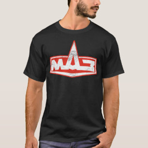 T-shirt logo MAZ camion russe URSS animal yoga spirituel