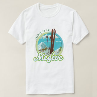 T-shirt Logo Megève france ski