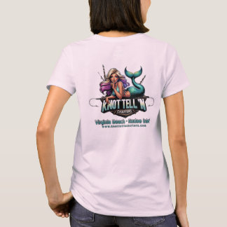 T-Shirt Logo Mermaid Knot Tell'n pour Dames