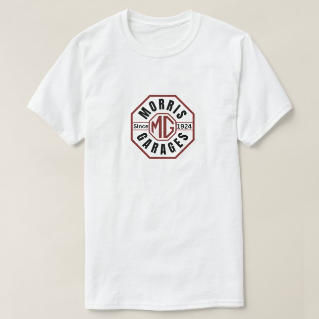 T-shirt Logo MG Morris Garages (Design devant)